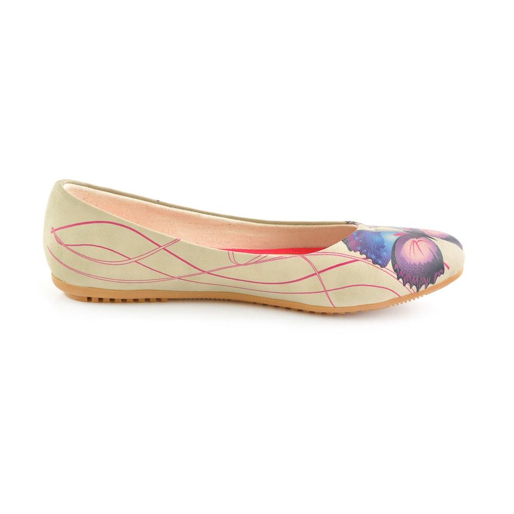 Daisy and Butterfly Ballerinas Shoes 1028 (506261012512)
