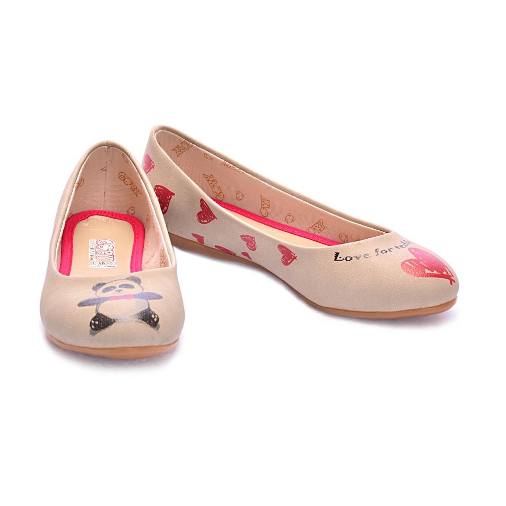 Panda Ballerinas Shoes 1070 (506262781984)