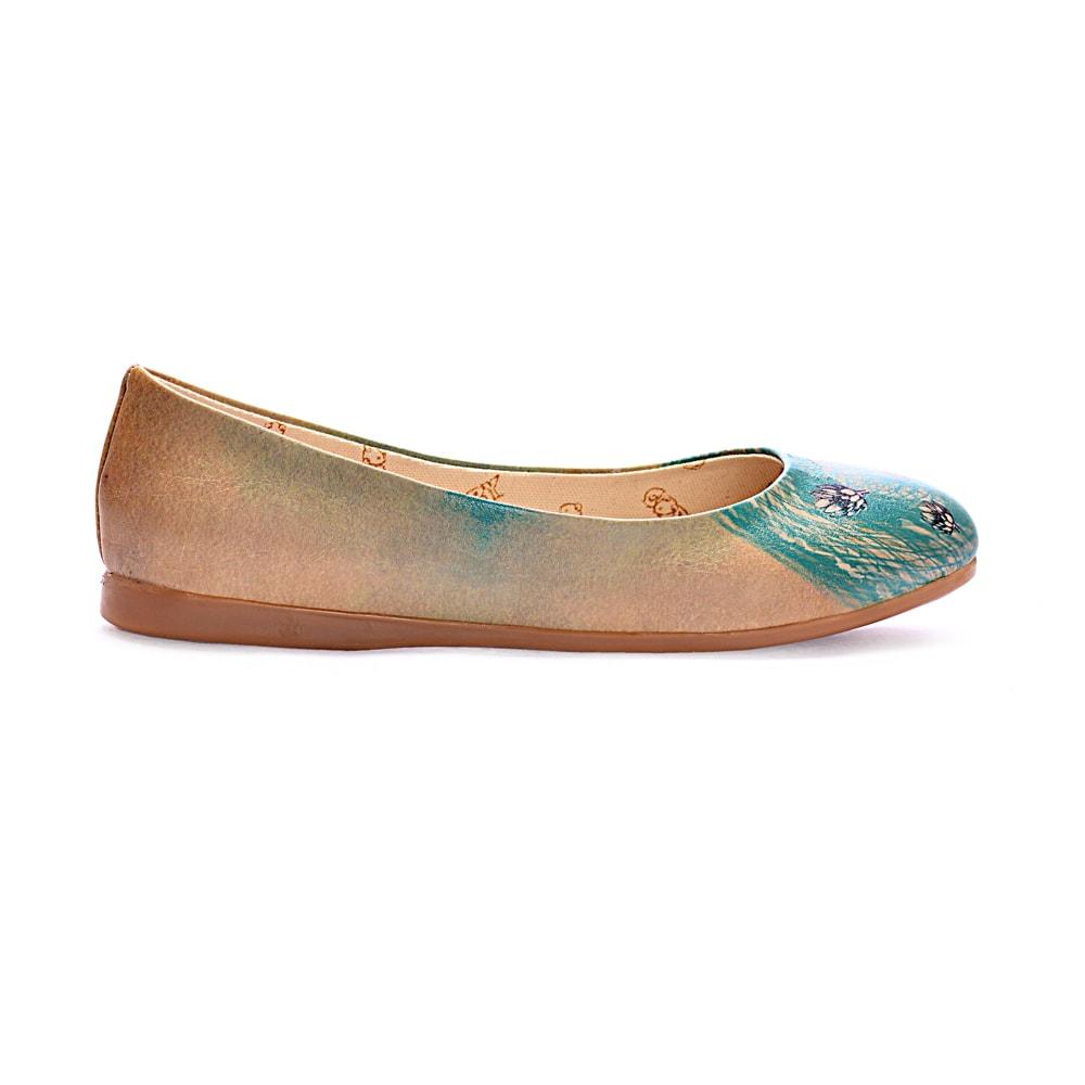Artichoke Flower Ballerinas Shoes 1092 (506263732256)