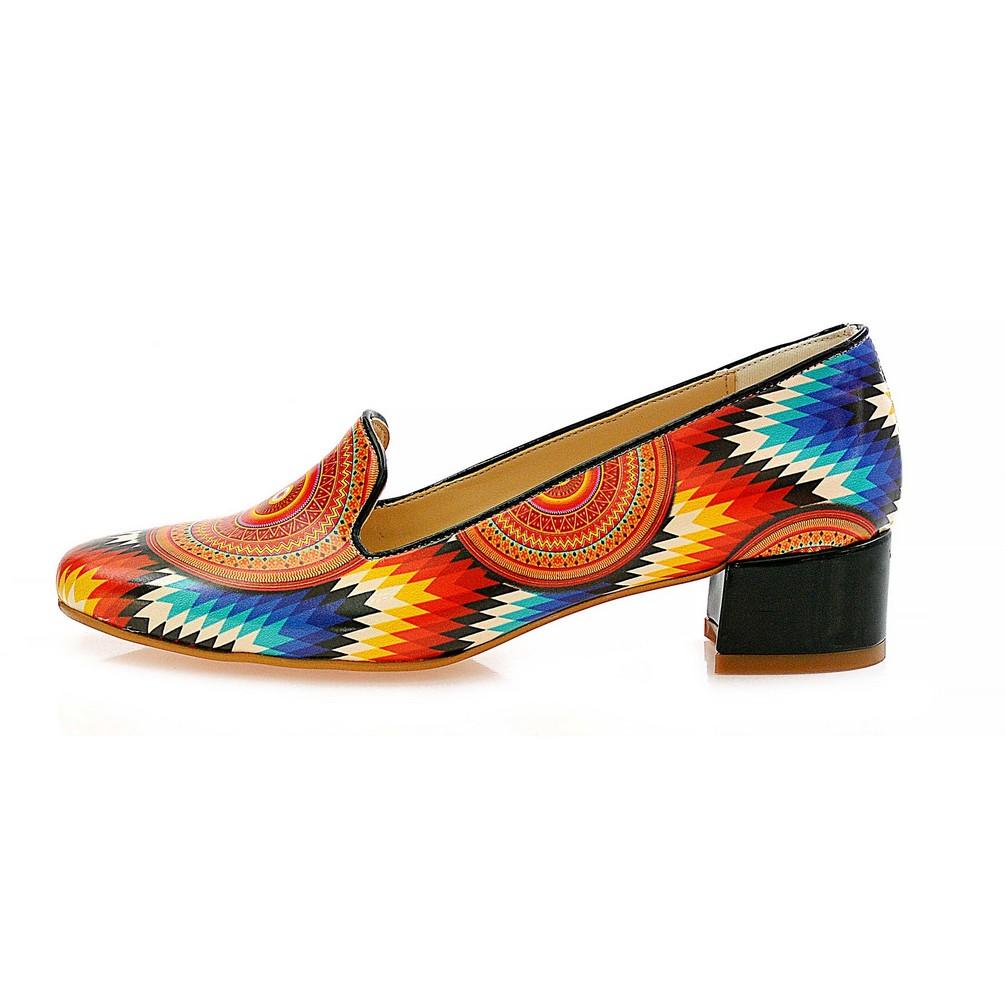 Pattern Career Heel Shoes BYZ215 (770201813088)