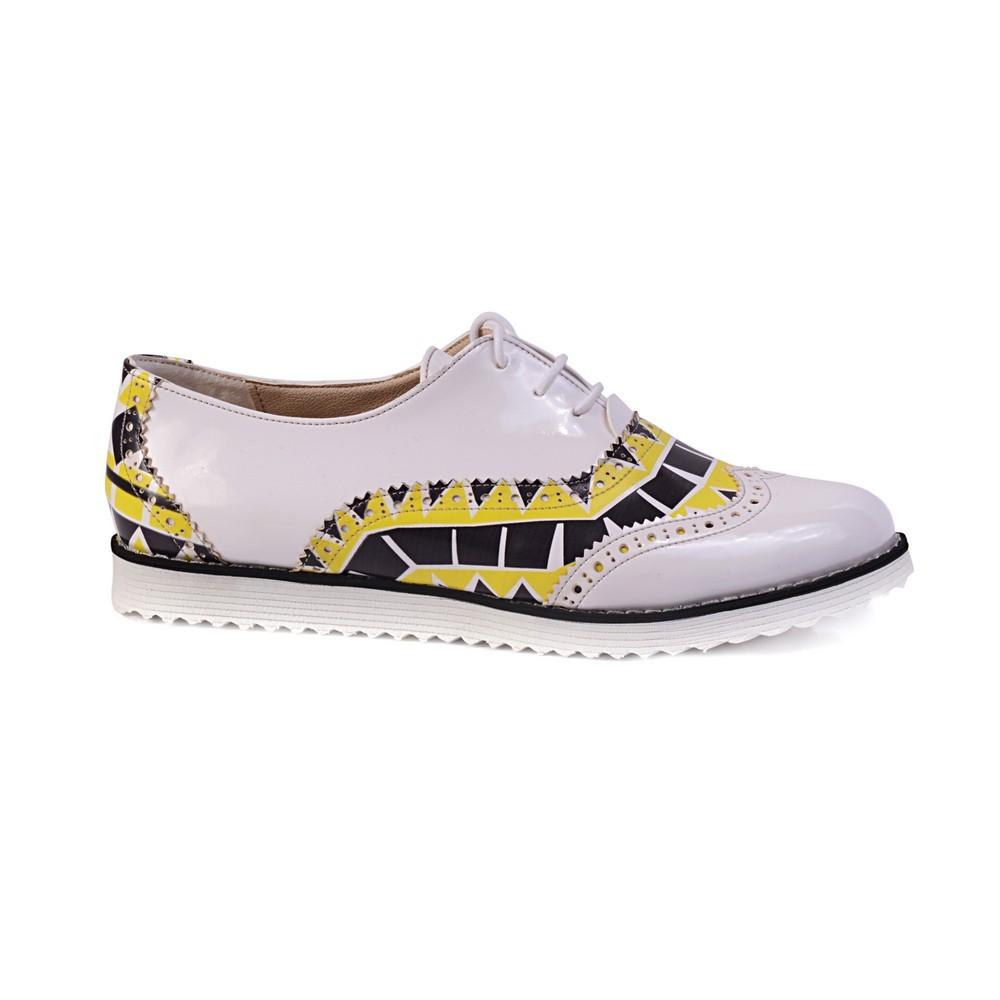 Pattern Oxford Shoes GNG301 (1421166280800)