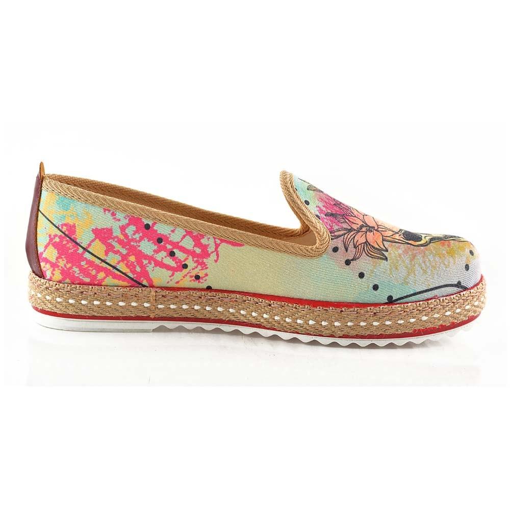 Flowering Skull Sneaker Shoes HVD1469 (506268221472)