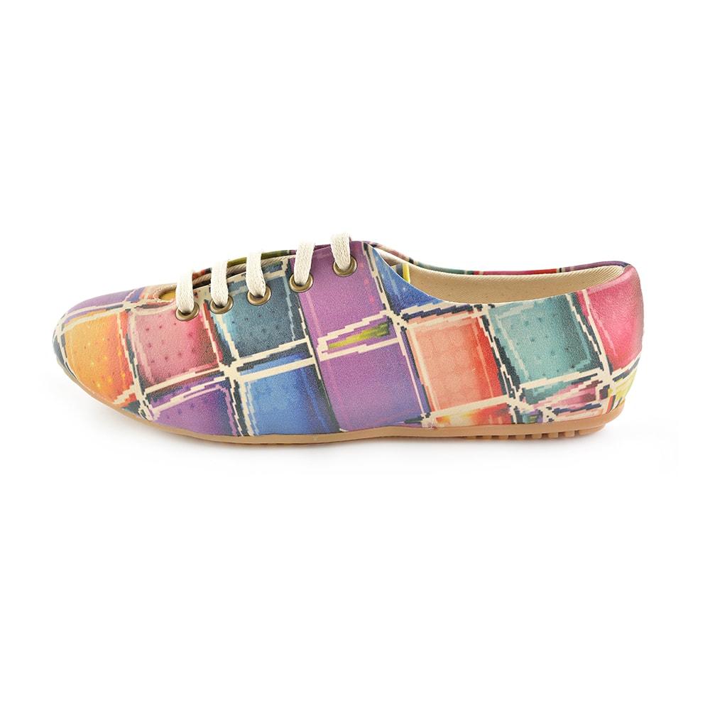 Colored Stones Ballerinas Shoes SLV019 (506273562656)