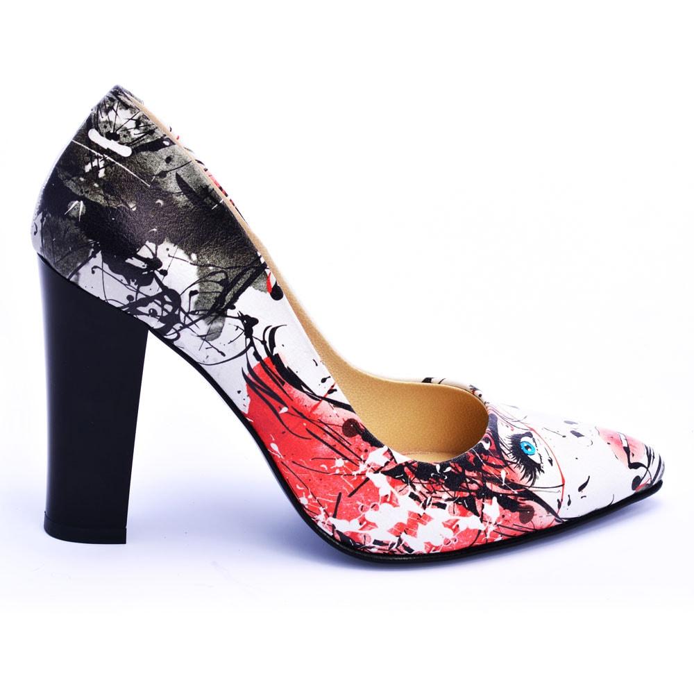 Confused Woman Heel Shoes STL4503 (506277756960)