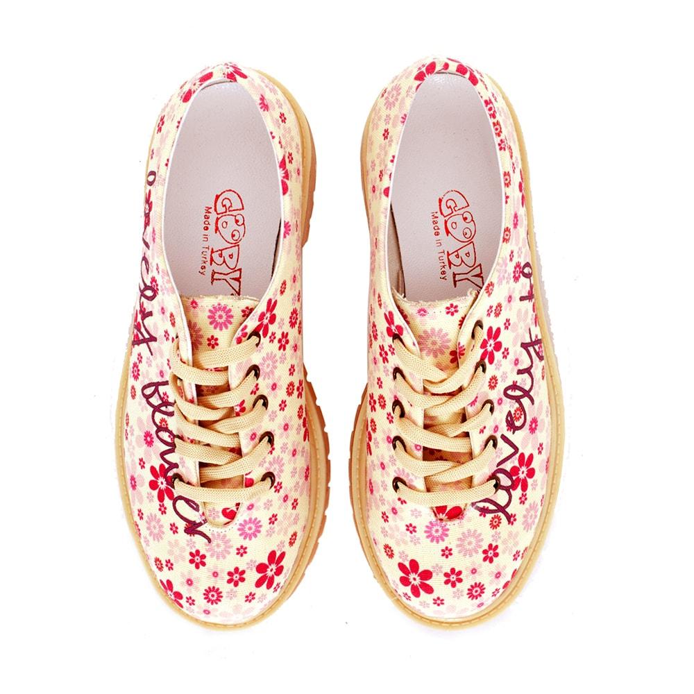 Lovely Flower Oxford Shoes TMK5504 (1405816897632)