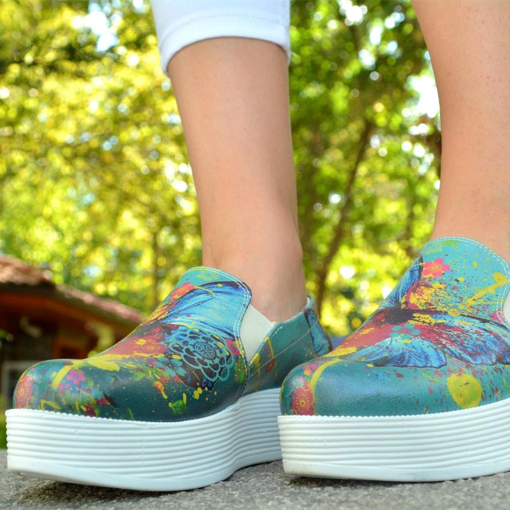 Butterfly Sneakers Shoes VN4201 (506279788576)