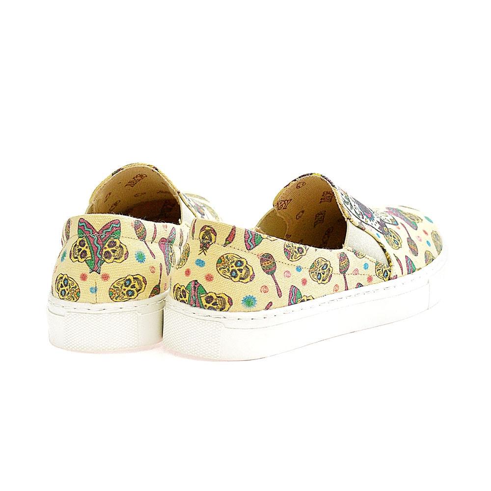 Skull Sneaker Shoes VN4406 (506281295904)
