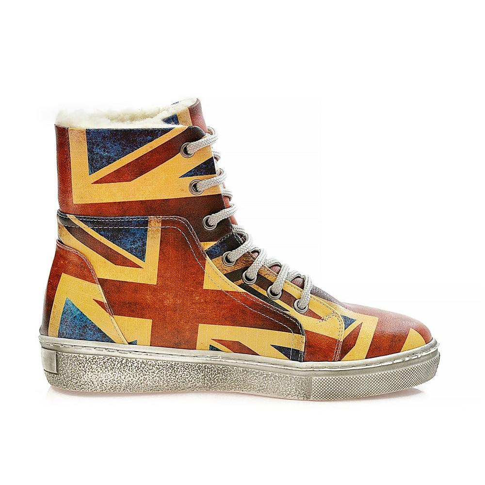 Flag Short Boots WJAS112 (1421227524192)