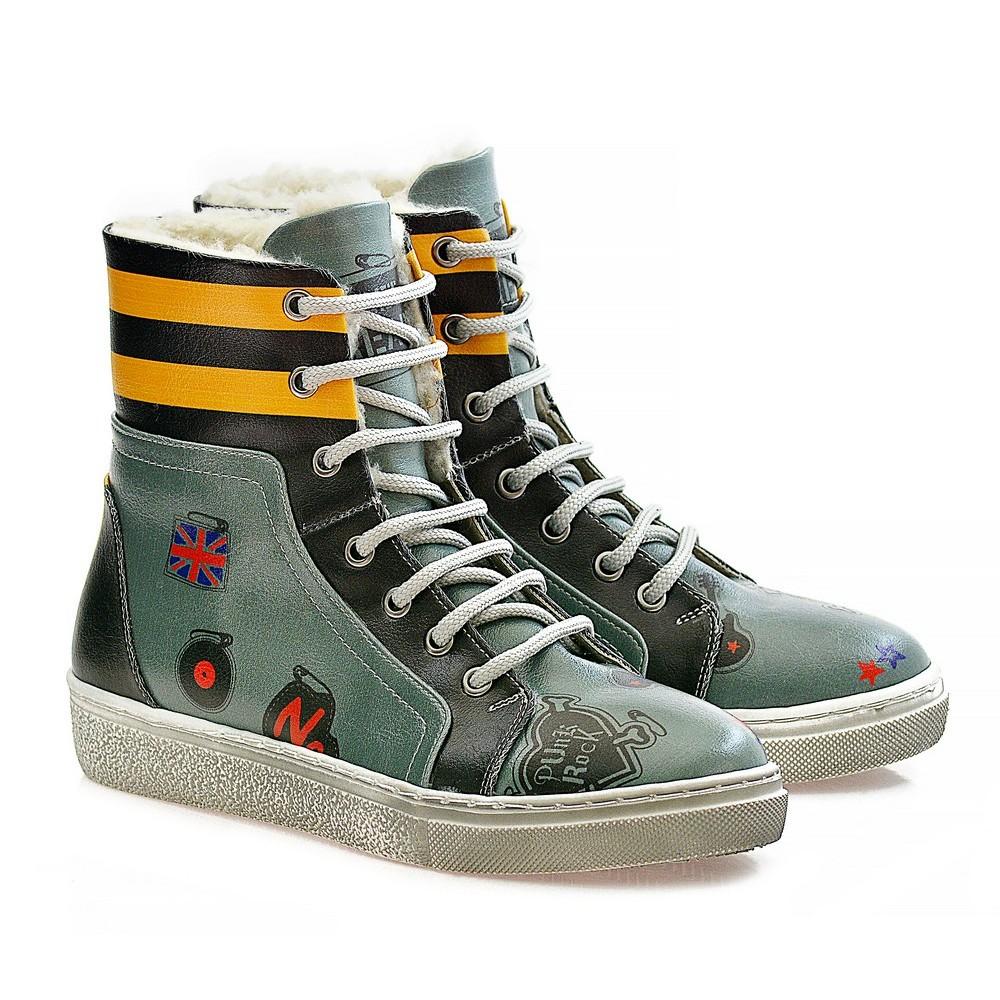 Punk Rock Short Boots WJAS121 (1421404668000)
