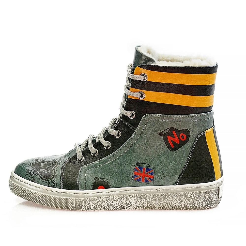 Punk Rock Short Boots WJAS121 (1421404668000)
