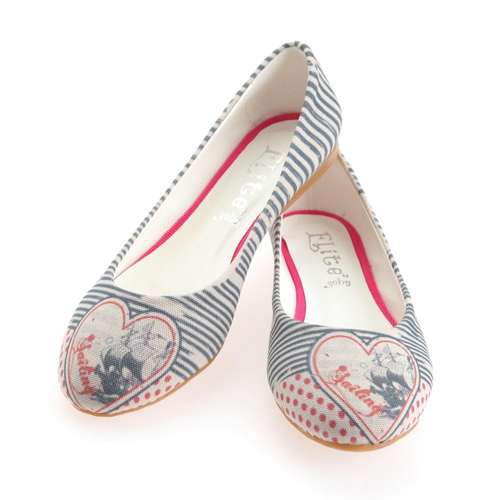 Sailing Ballerinas Shoes 1136 (1405794549856)