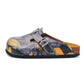 Navy Blue Floral Clogs CAL372 (737756381280)