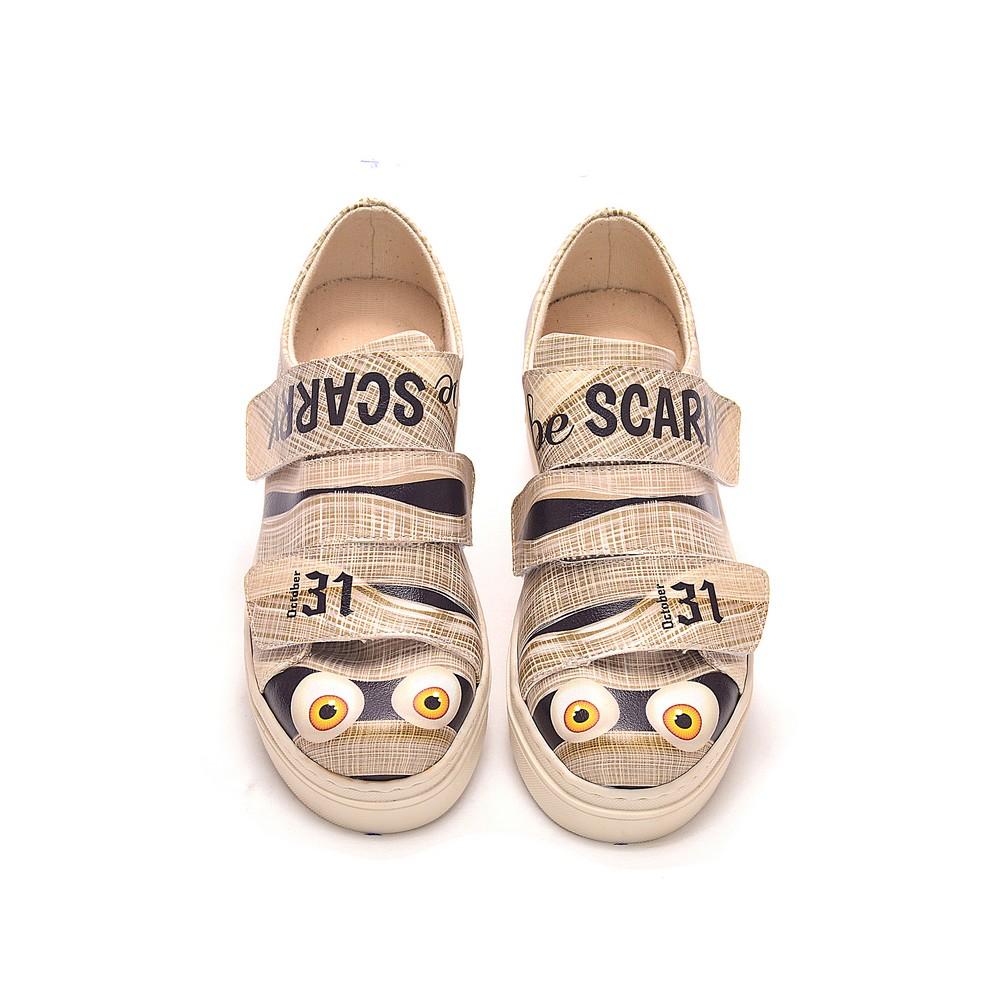 Halloween Mummy Sneaker Shoes NAC104 (770202435680)