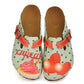 Light Blue & Red Cupcake Clogs WCAL331 (737670627424)