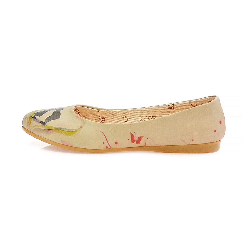 Heart Ballerinas Shoes 1039 (1405793534048)