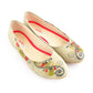 Spiral Flower Ballerinas Shoes 1056 (506262519840)