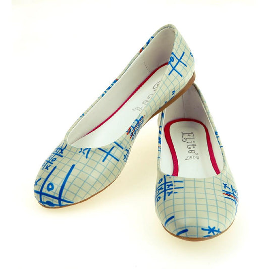 Blue OXO Ballerinas Shoes 1064 (2198973546592)