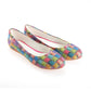 Colored Stones Ballerinas Shoes 1139 (1405794648160)