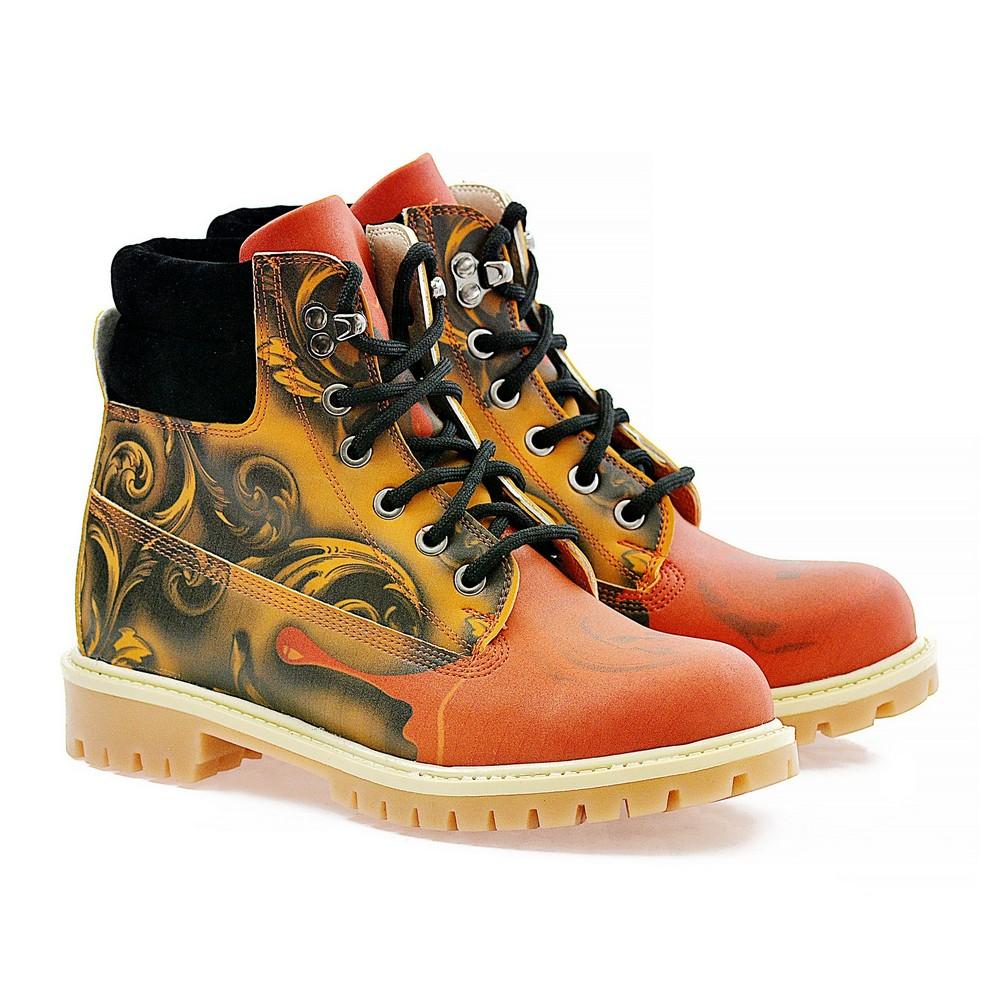 Lurid Casper Skull Short Boots ACAT101 (1329354866784)