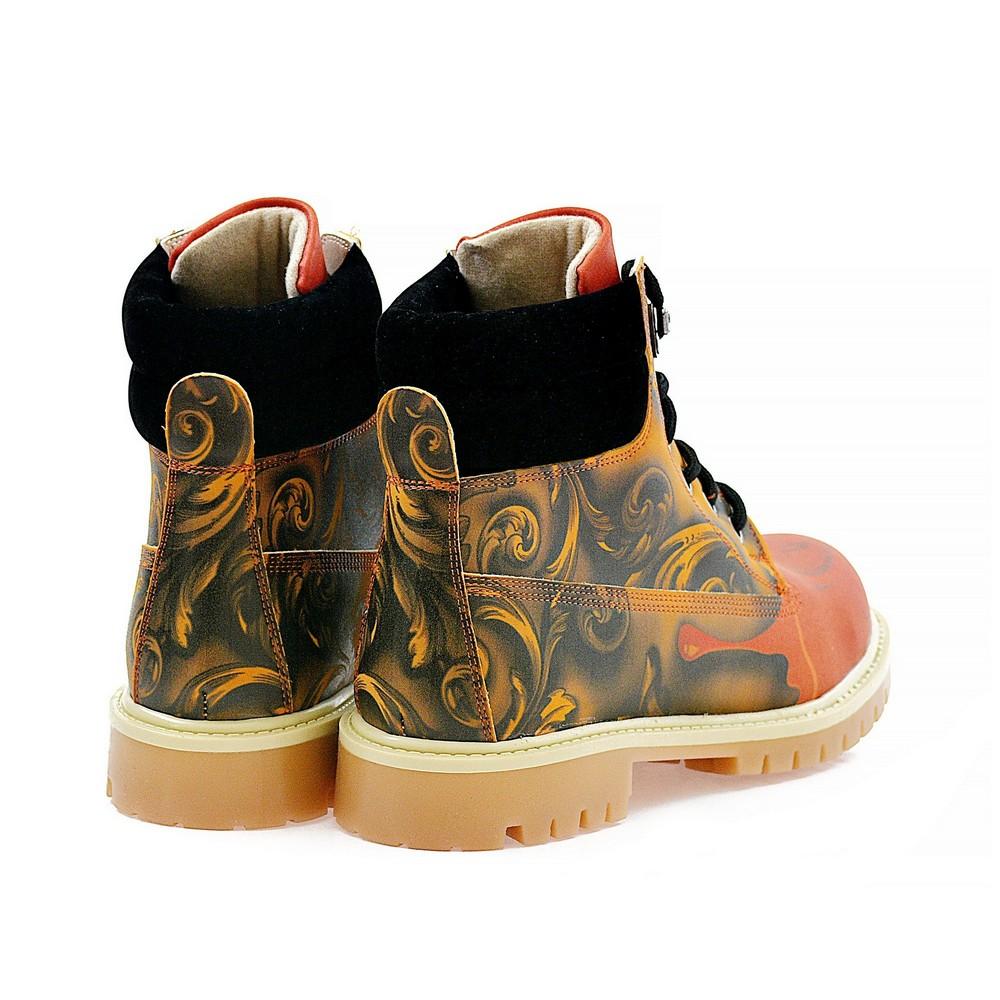 Lurid Casper Skull Short Boots ACAT101 (1329354866784)