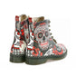 Rose Eyes Skull Long Boots AMAR108 (1329363550304)