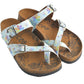 Light Blue Floral Sandal CAL1007 (737684881504)