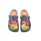Navy Rainbow Love Clogs CAL303 (737682292832)