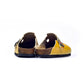 Yellow Giraffe Clogs - CAL3426