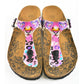Pink Leopard T-Strap Sandal CAL513 (737680556128)