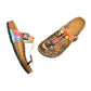 Red & Yellow T-Strap Sandal CAL519 (737680162912)