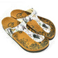 White Butterfly T-Strap Sandal CAL524 (737679900768)