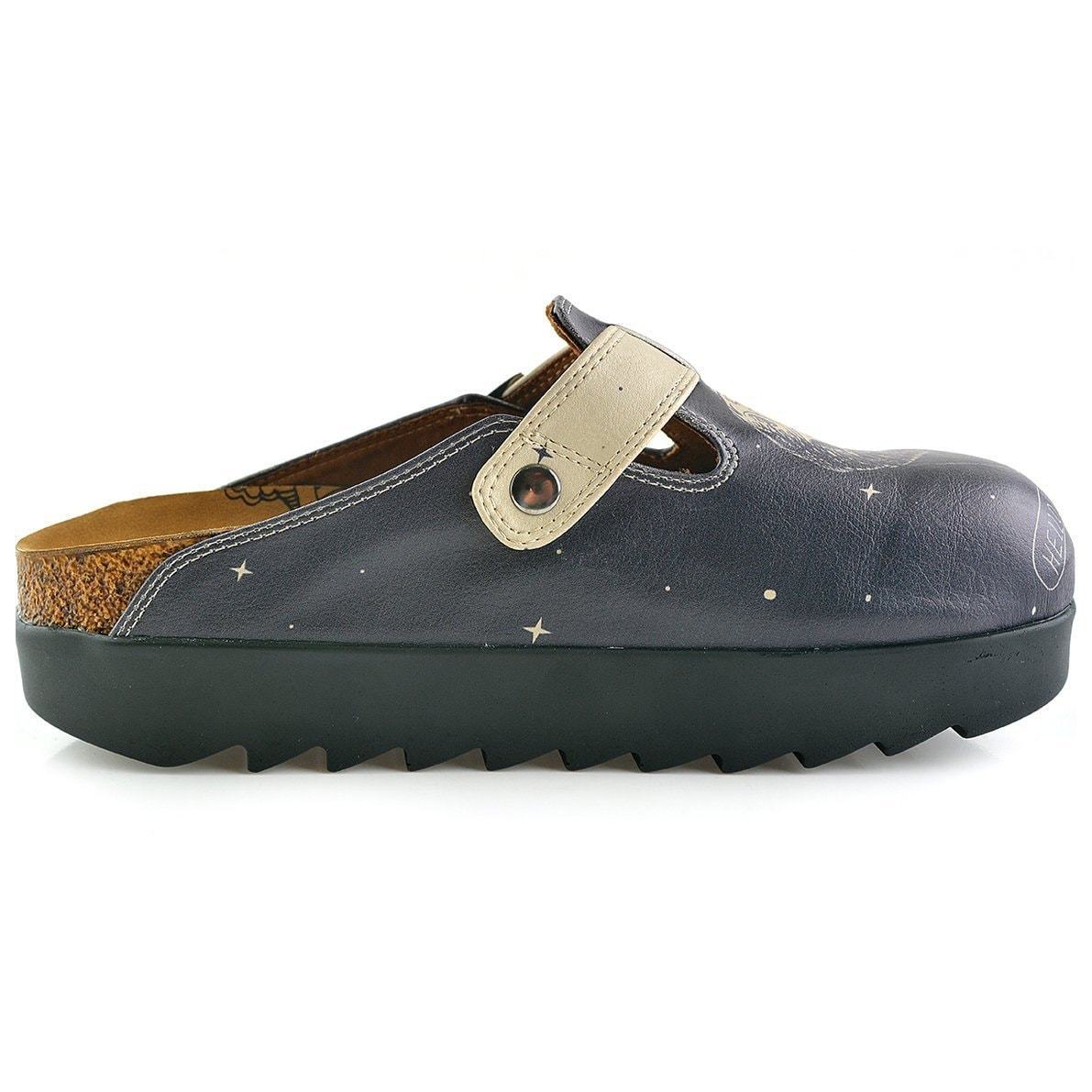 Black Moon & Astronaut Clogs CAL704 (737679769696)