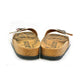 White & Red Cat Buckle-Accent Sandal CAL906 (737678950496)