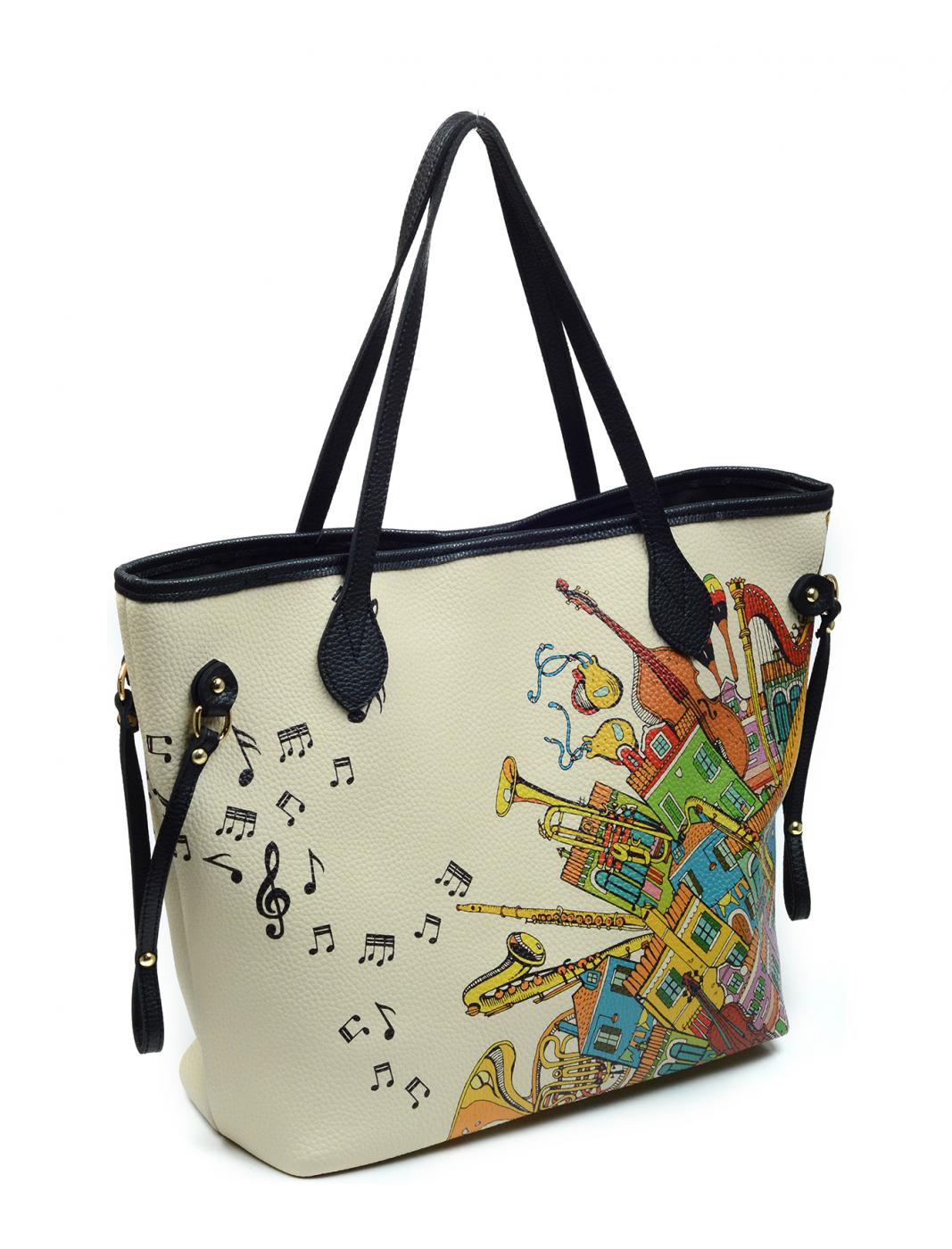 City and Music Hand Bags CAN406