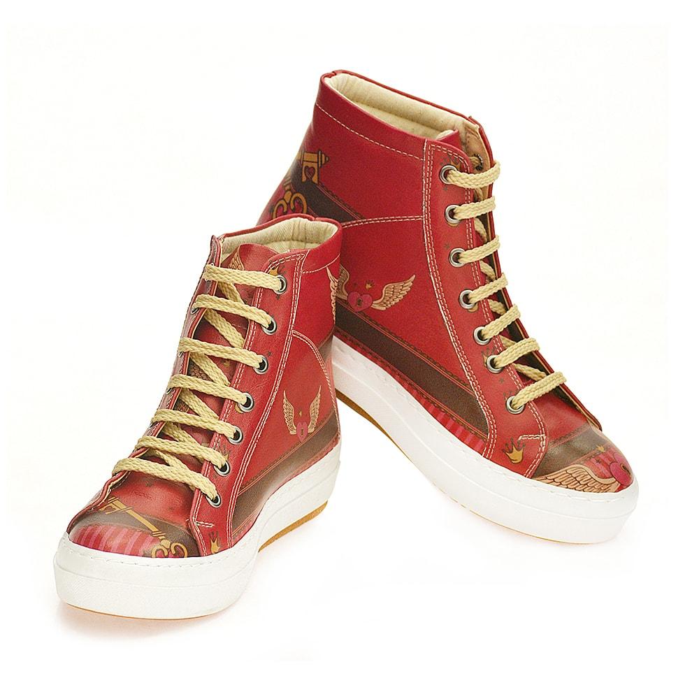 Angel Winged Heart Sneaker Boots CW2022 (1405803135072)
