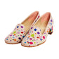 Colored Bangles Career Heel Shoes DB113 (1405803266144)