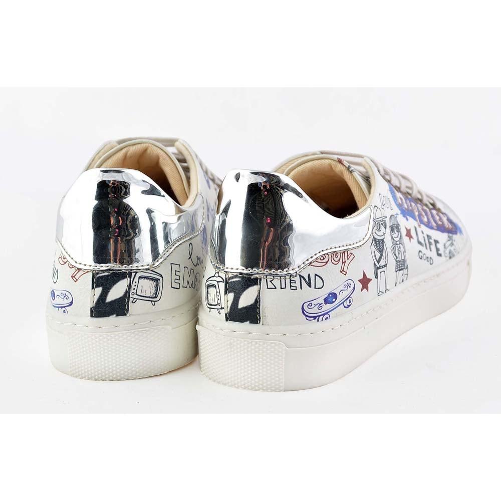 Hipster Life Sneakers Shoes GOB206 (506267271200)