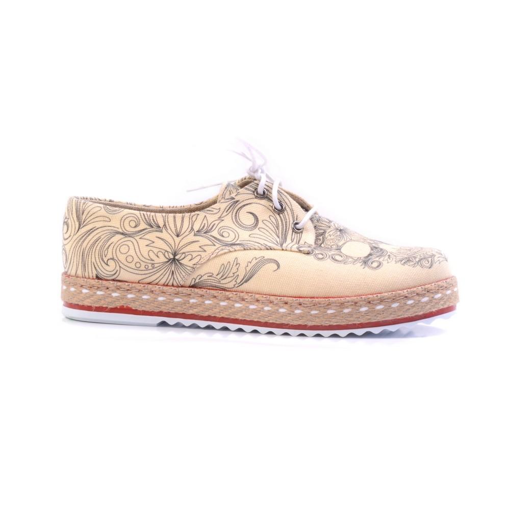 Patterned Skull Sneaker Shoes HSB1901 (1421173456992)
