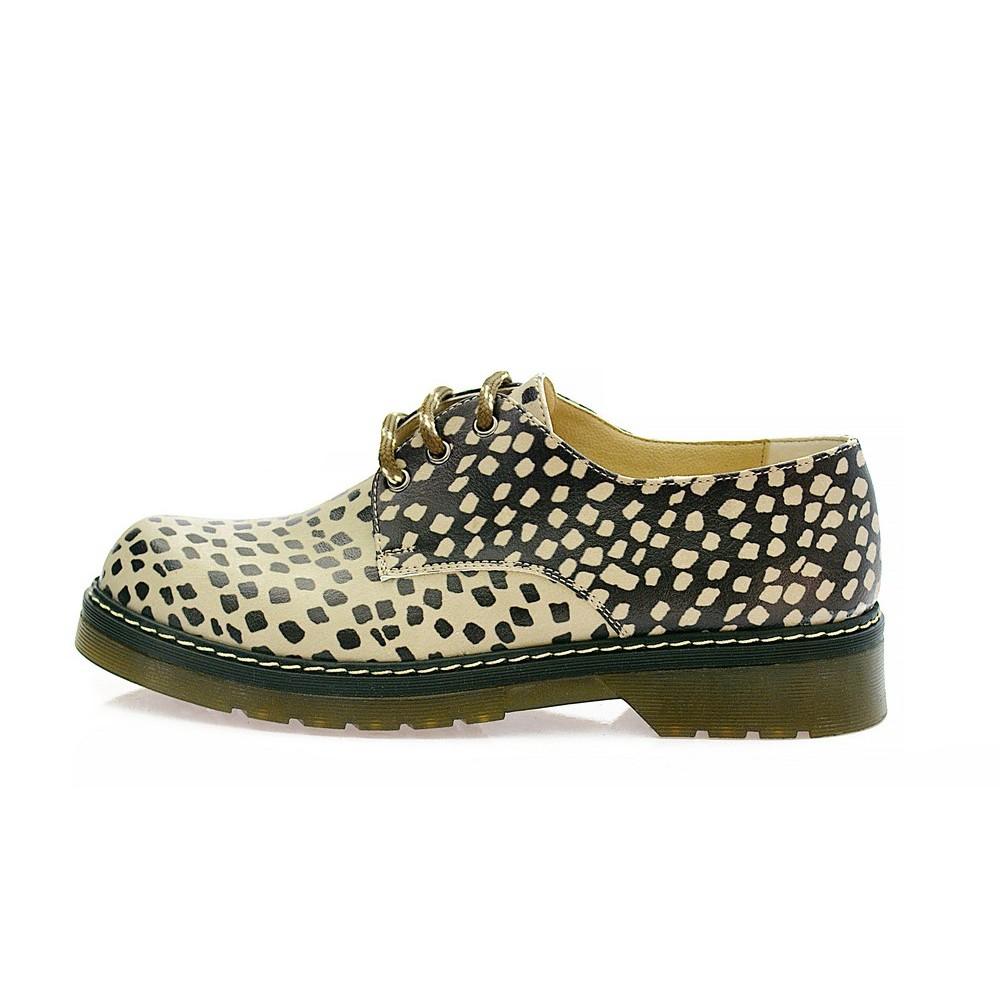 Leopard Oxford Shoes MAX102 (1421195149408)