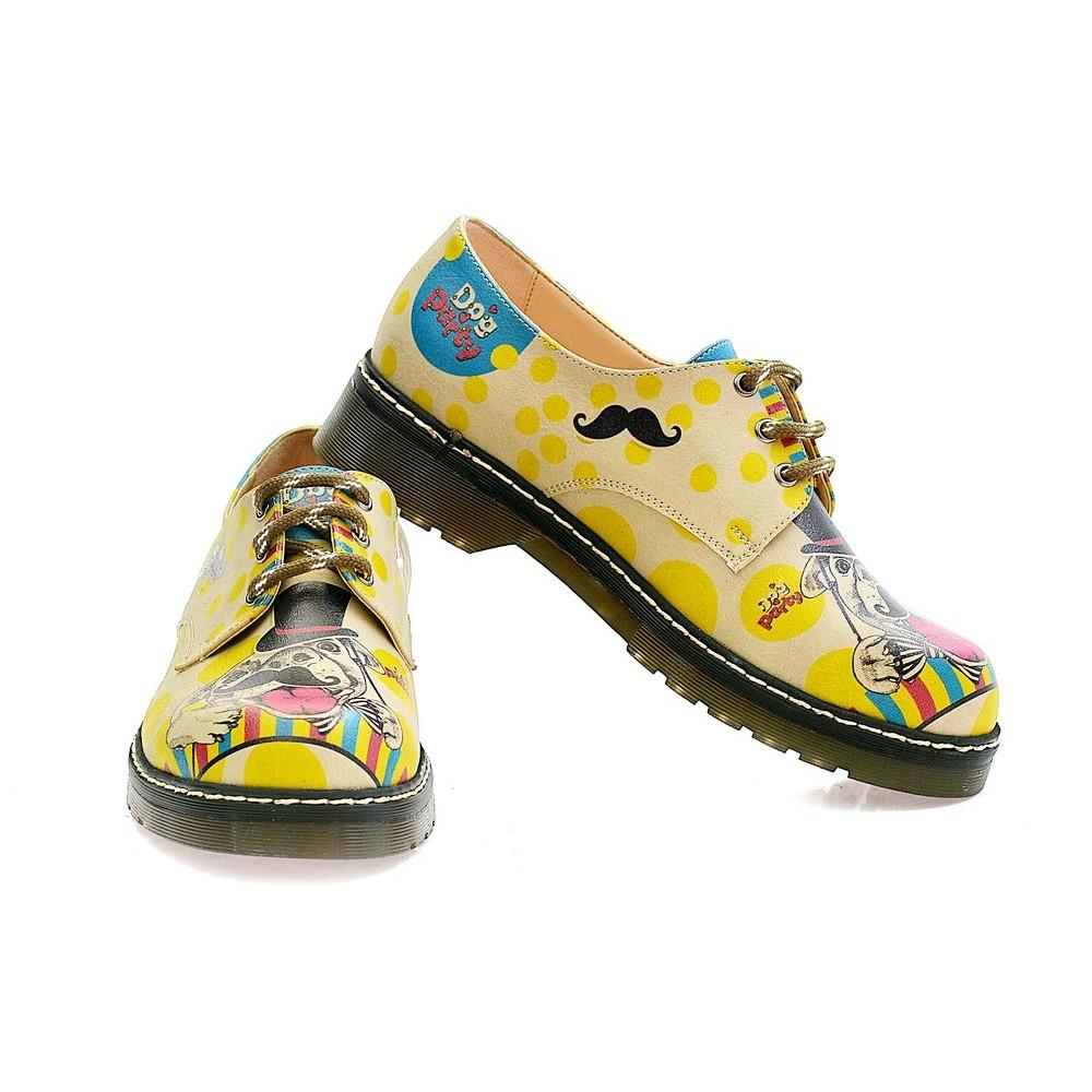 Dog Party Oxford Shoes MAX104 (1421195477088)