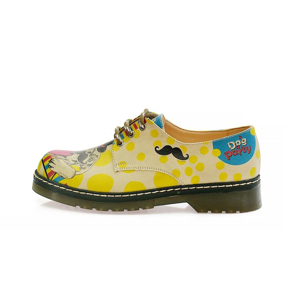 Dog Party Oxford Shoes MAX104 (1421195477088)