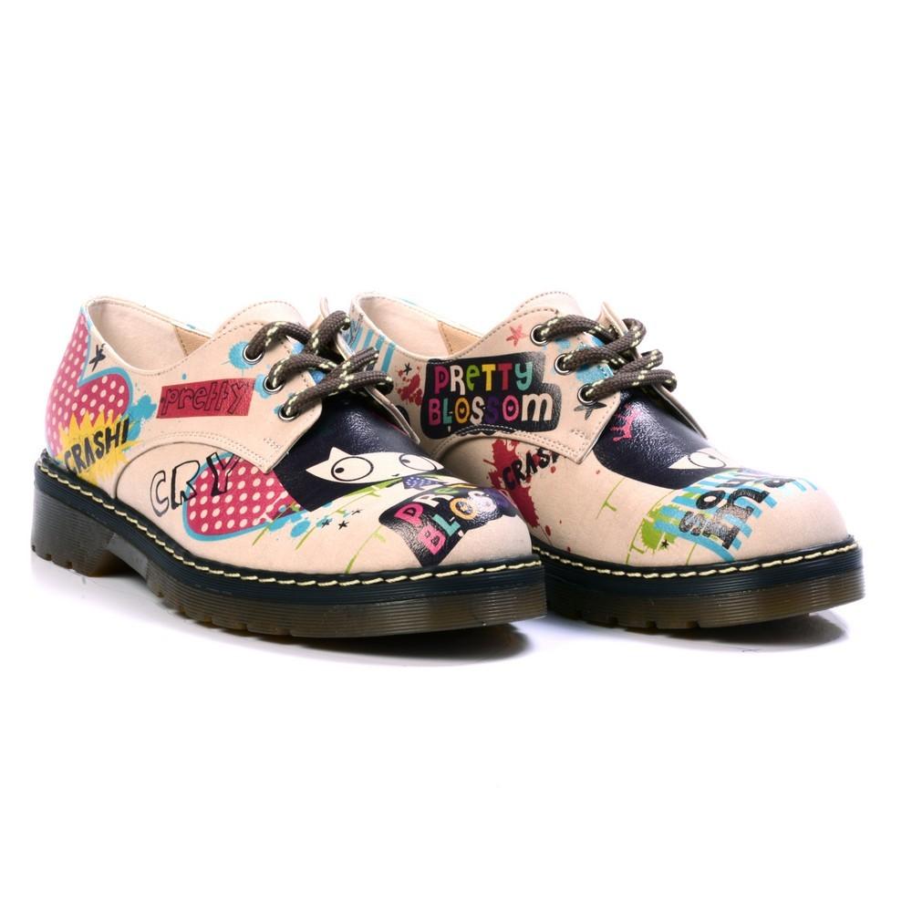 Pretty Blossom Oxford Shoes MAX105 (1421195575392)