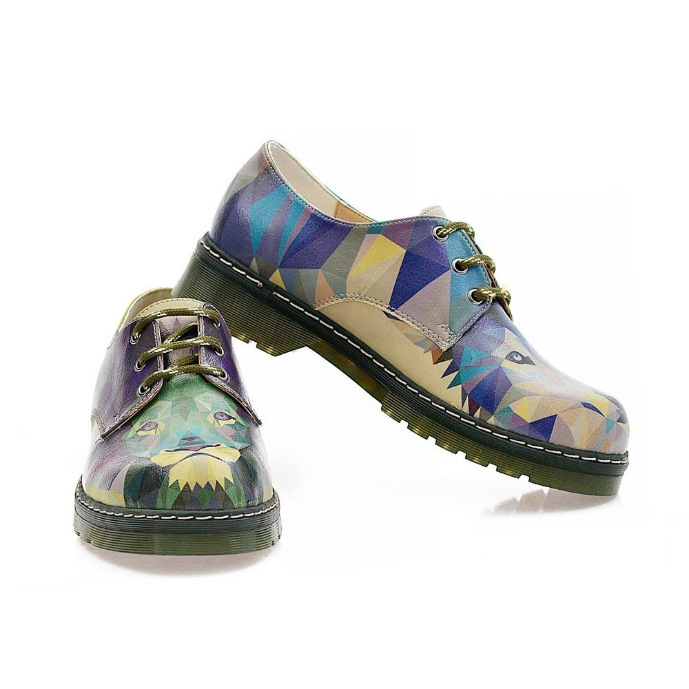 Lion and Wolf Oxford Shoes MAX110 (1421196132448)