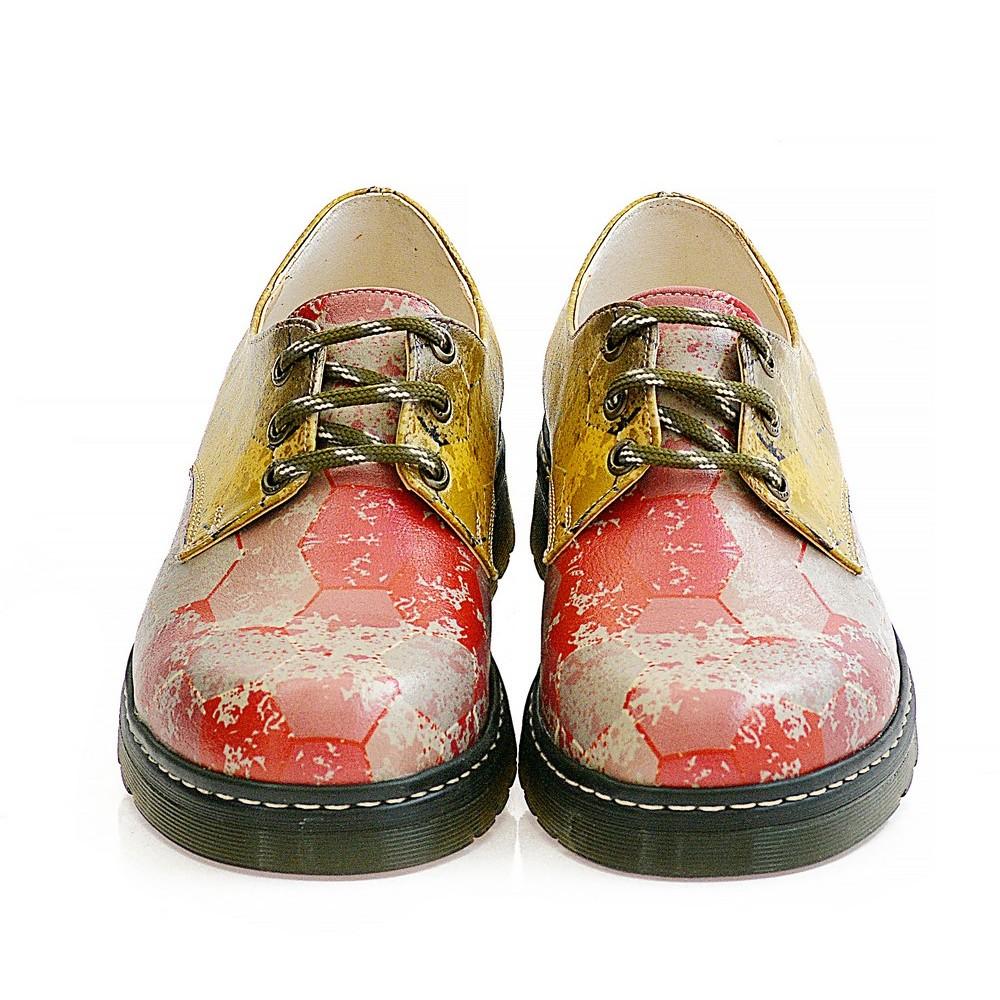 Hexagon Oxford Shoes MAX116 (1421196918880)