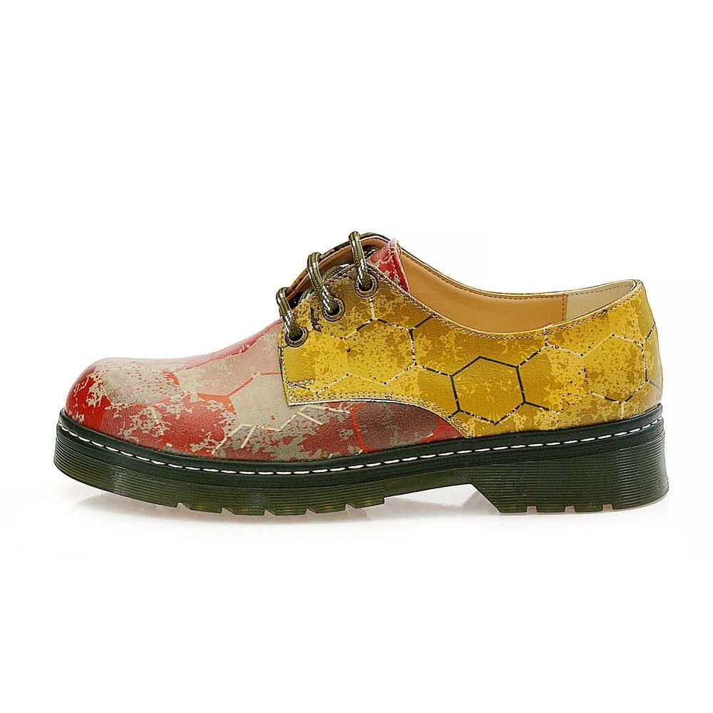 Hexagon Oxford Shoes MAX116 (1421196918880)