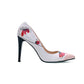 Flowers and Dots Heel Shoes NBS109 (770204106848)