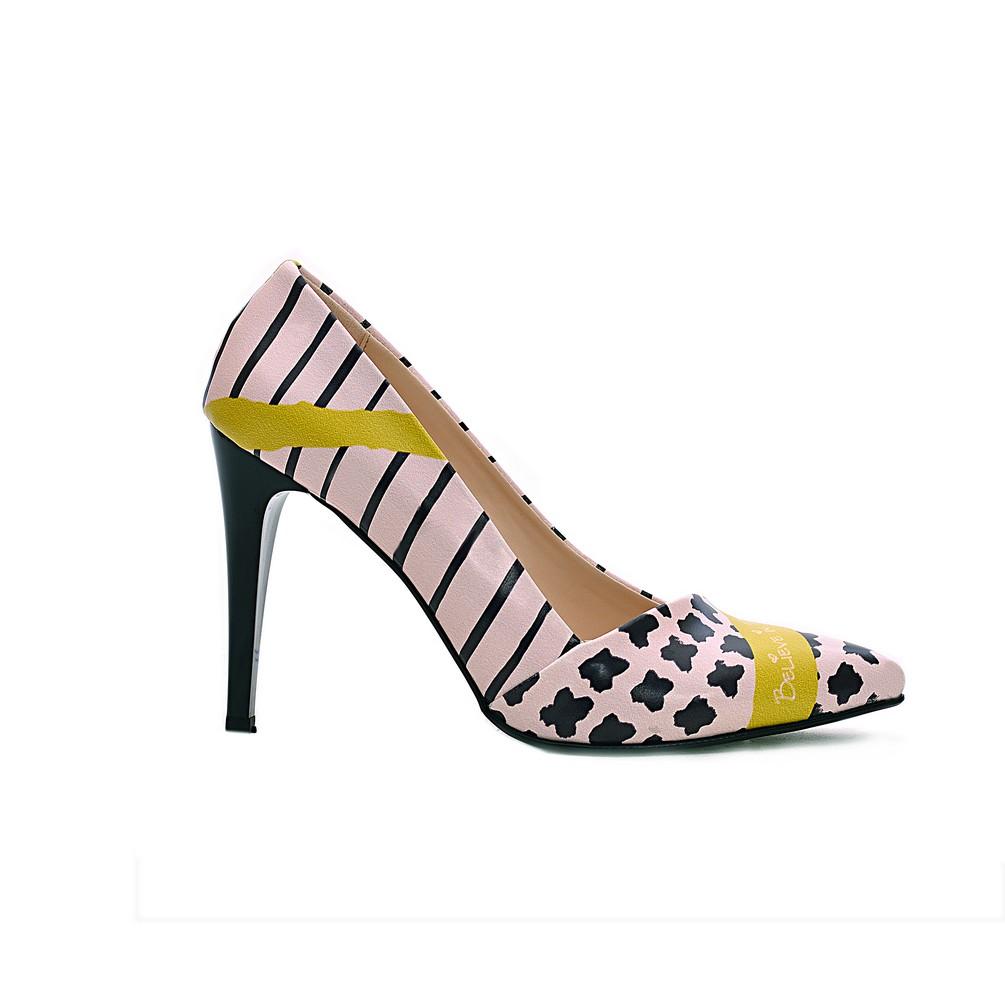 Believe in Pink Heel Shoes NBS201 (770204172384)