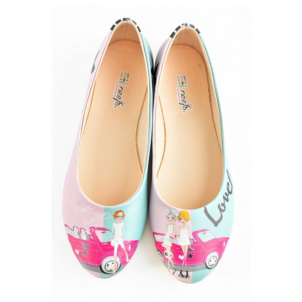 Stylish Cool Ballerinas Shoes NFS1002 (770205974624)