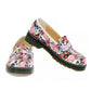 Skull and Flowers Oxford Shoes NMOX101 (770212757600)