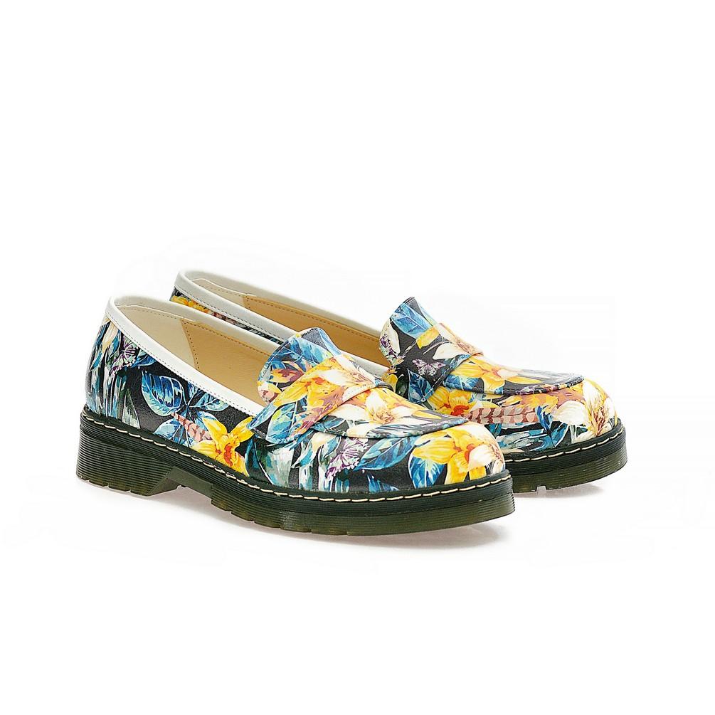 Flowers Oxford Shoes NMOX102 (770212790368)
